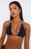 Ocean Goddess Bikini Top Navy sold by White Fox Boutique
