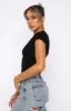 Too Blessed Tee Black sold by White Fox Boutique