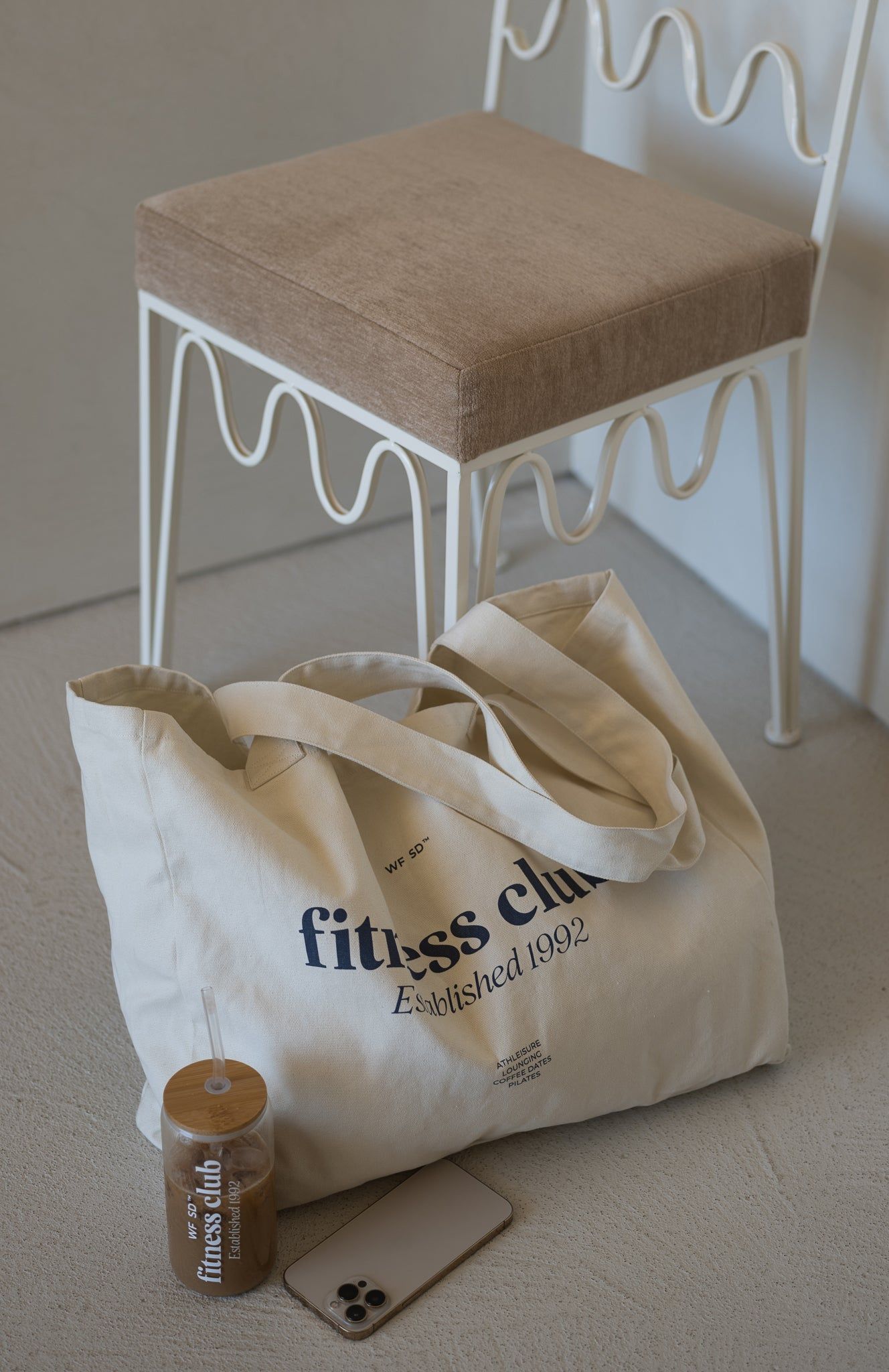 Farmers Market Tote Oyster sold by White Fox Boutique