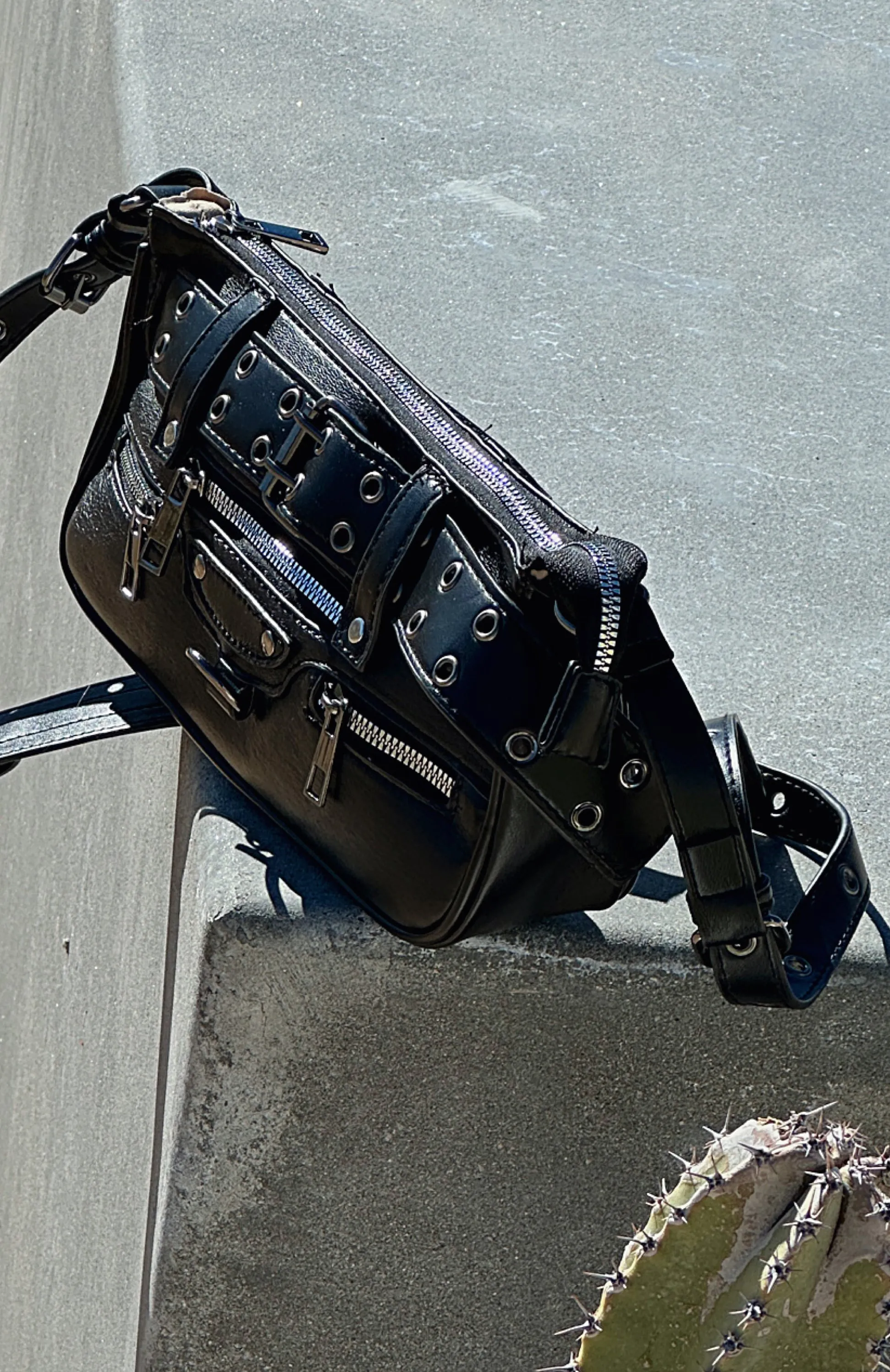 Darcy Crossbody Bag Black sold by White Fox Boutique product image thumbnail 4