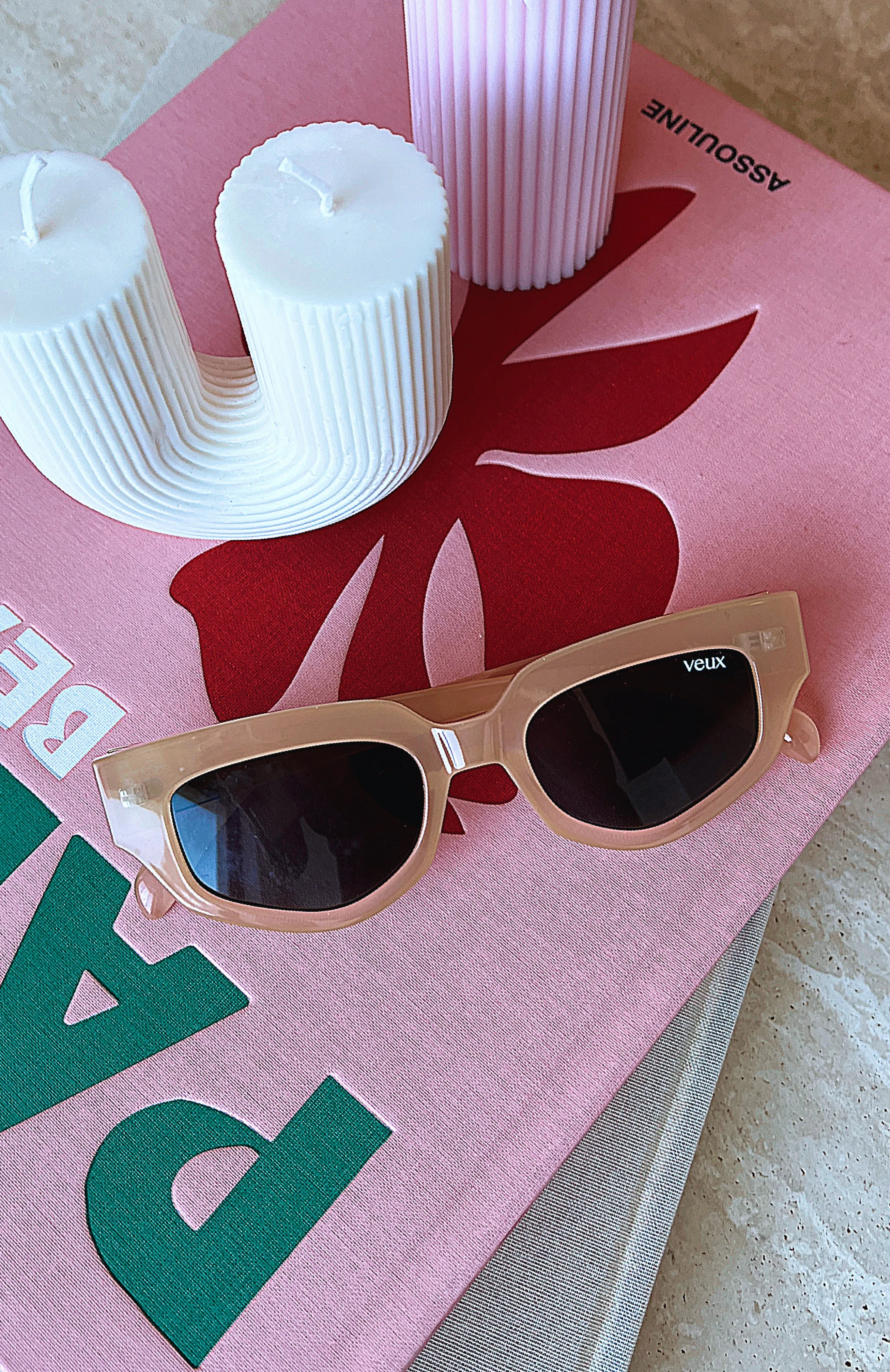 Amalfi Sunglasses Sand sold by White Fox Boutique product image thumbnail 5