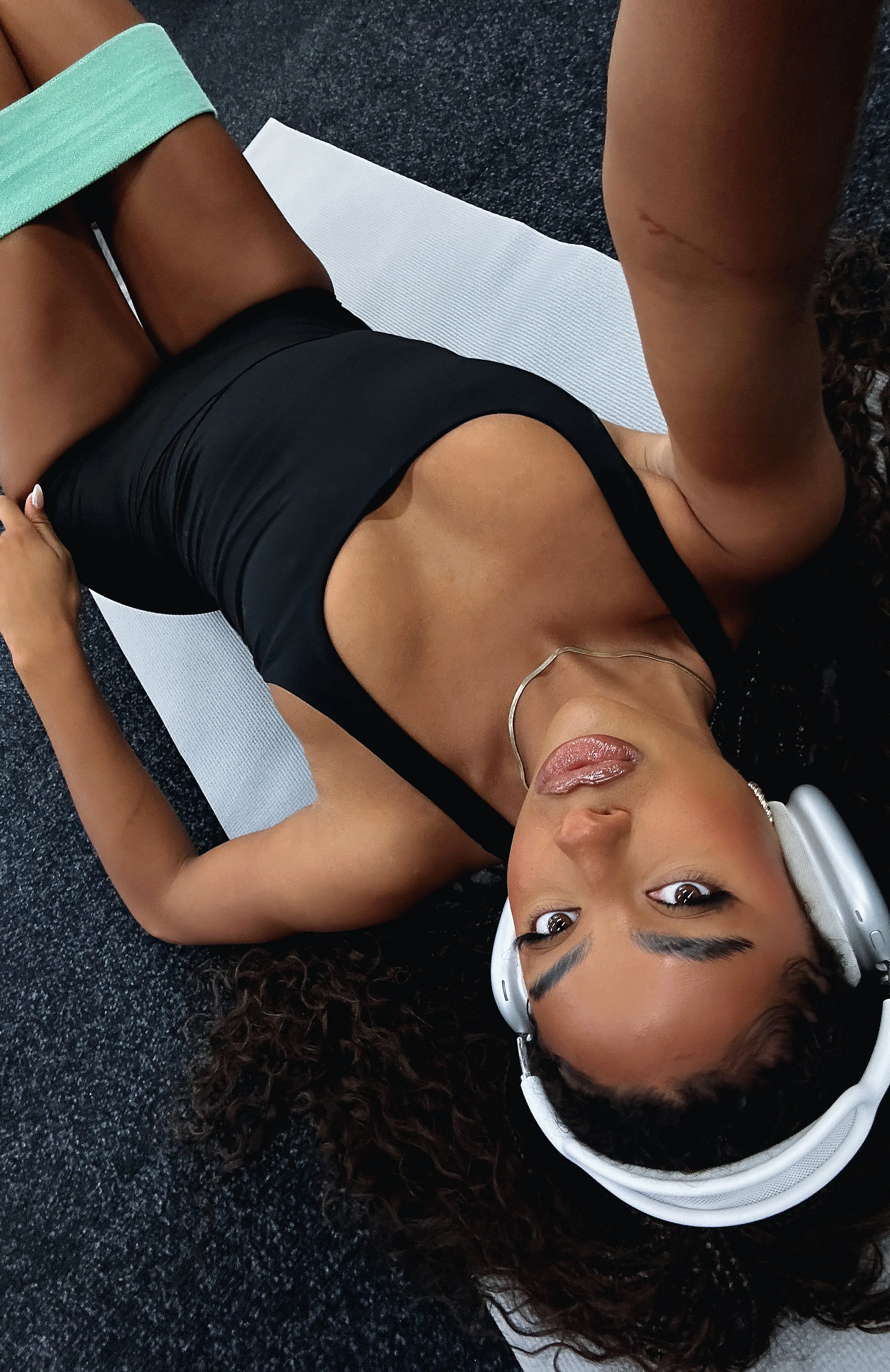 Work It Out Active Tank Black sold by White Fox Boutique product image thumbnail 5