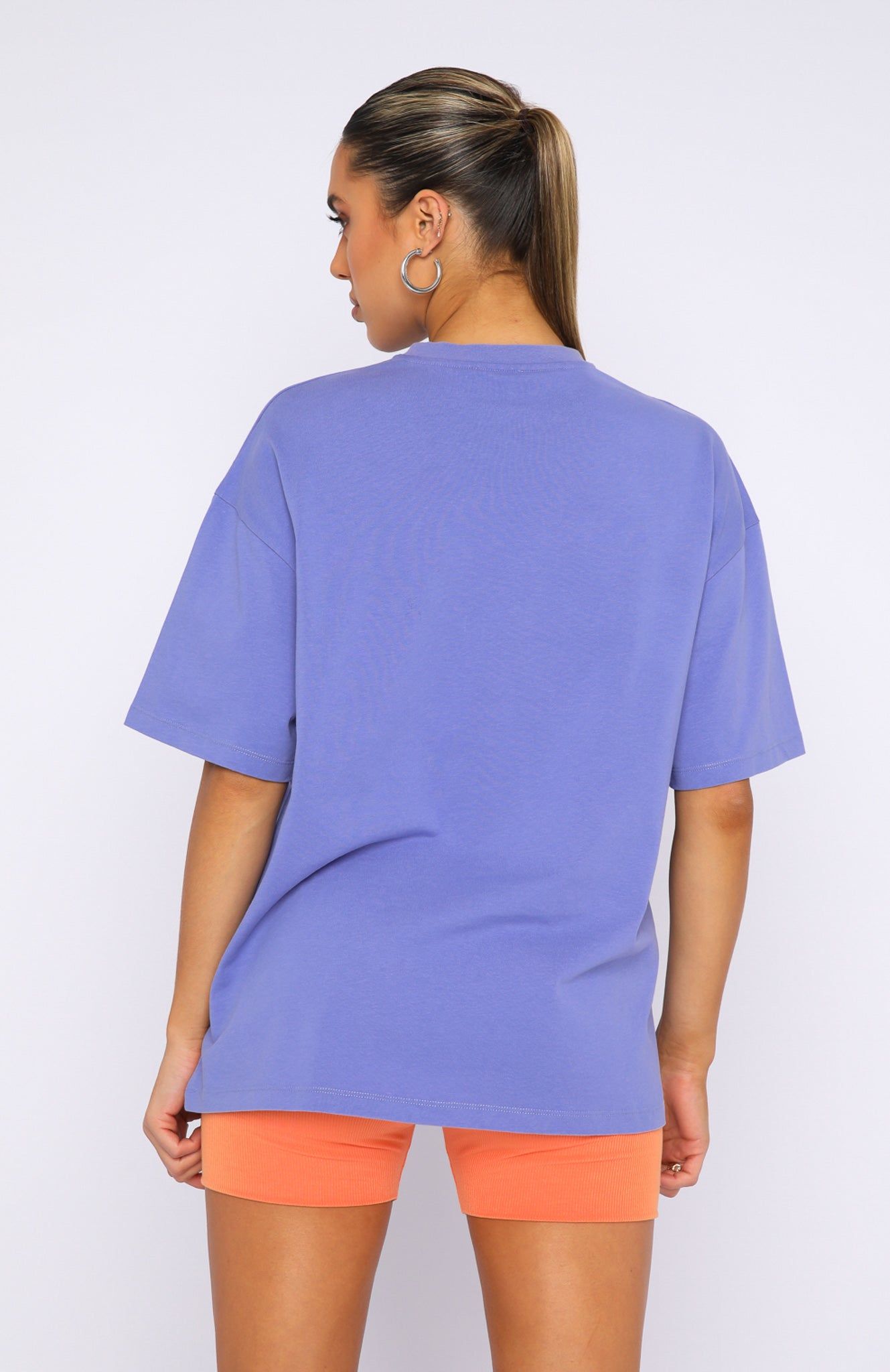 Project 5 Oversized Tee Grape sold by White Fox Boutique product image thumbnail 4