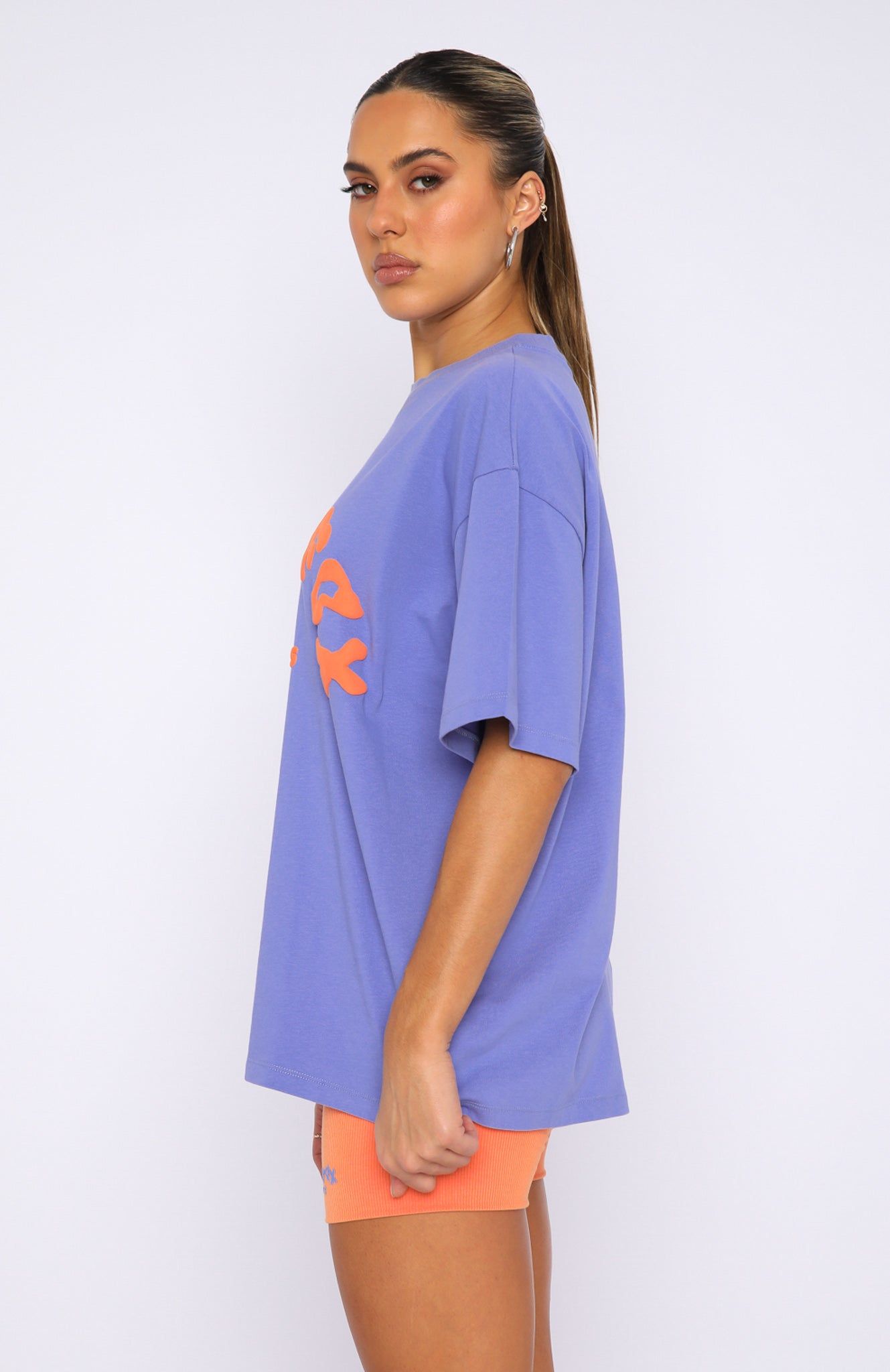 Project 5 Oversized Tee Grape sold by White Fox Boutique product image thumbnail 3