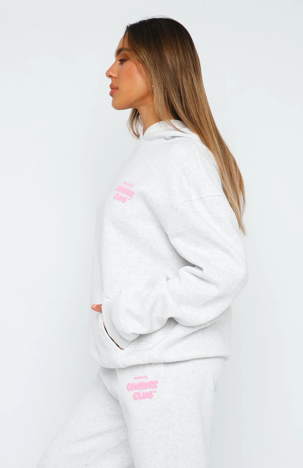 Comfort Club Oversized Hoodie Mist sold by White Fox Boutique product image thumbnail 3