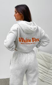 Sports Academy Oversized Hoodie Grey Marle sold by White Fox Boutique
