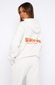 Sports Academy Oversized Hoodie Grey Marle sold by White Fox Boutique
