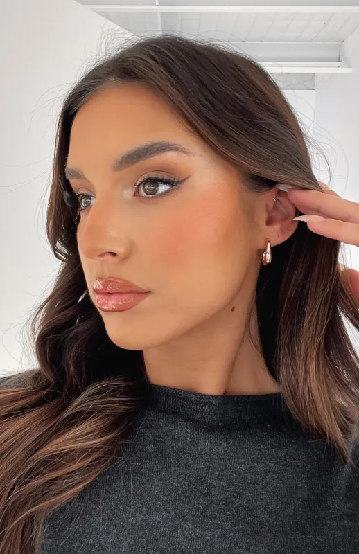 Sloane Earrings Gold sold by White Fox Boutique