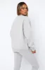 You're Worth It Oversized Sweater Grey Marle sold by White Fox Boutique