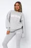 You're Worth It Oversized Sweater Grey Marle sold by White Fox Boutique