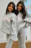 You're Worth It Oversized Sweater Grey Marle sold by White Fox Boutique