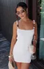 Sea Shells Mini Dress Off White sold by White Fox Boutique