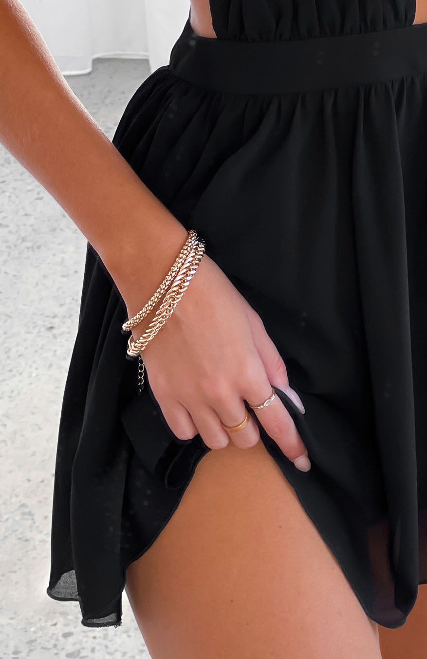 Ashley Bracelet Set Gold sold by White Fox Boutique