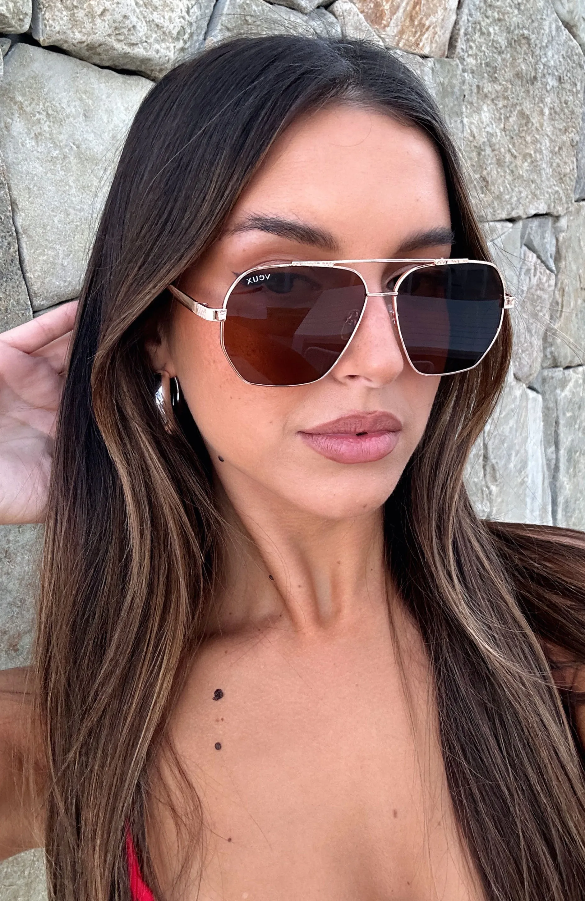 Tahoe Sunglasses Tortoise sold by White Fox Boutique