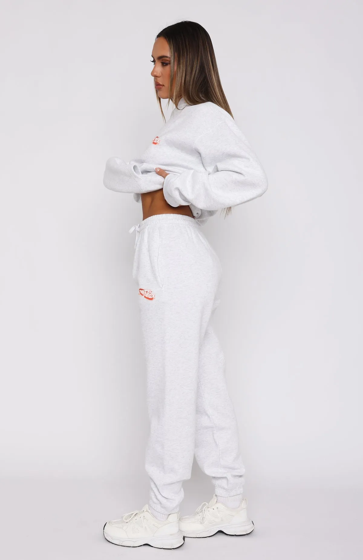 Creating Art Sweatpants Grey Marle sold by White Fox Boutique product image thumbnail 3