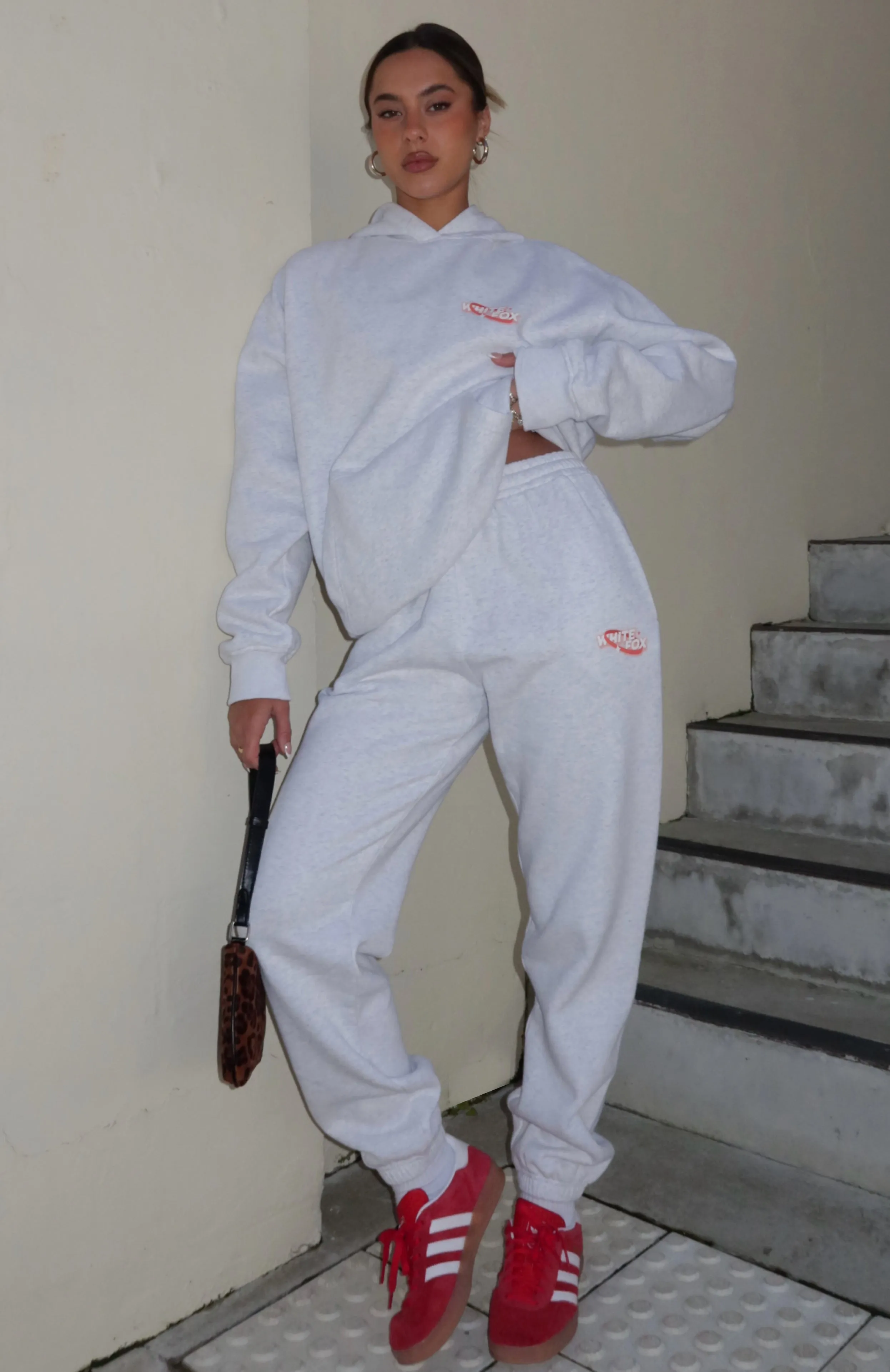 Creating Art Sweatpants Grey Marle sold by White Fox Boutique