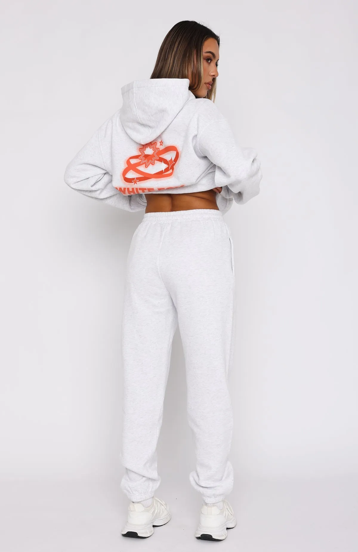 Creating Art Sweatpants Grey Marle sold by White Fox Boutique product image thumbnail 4