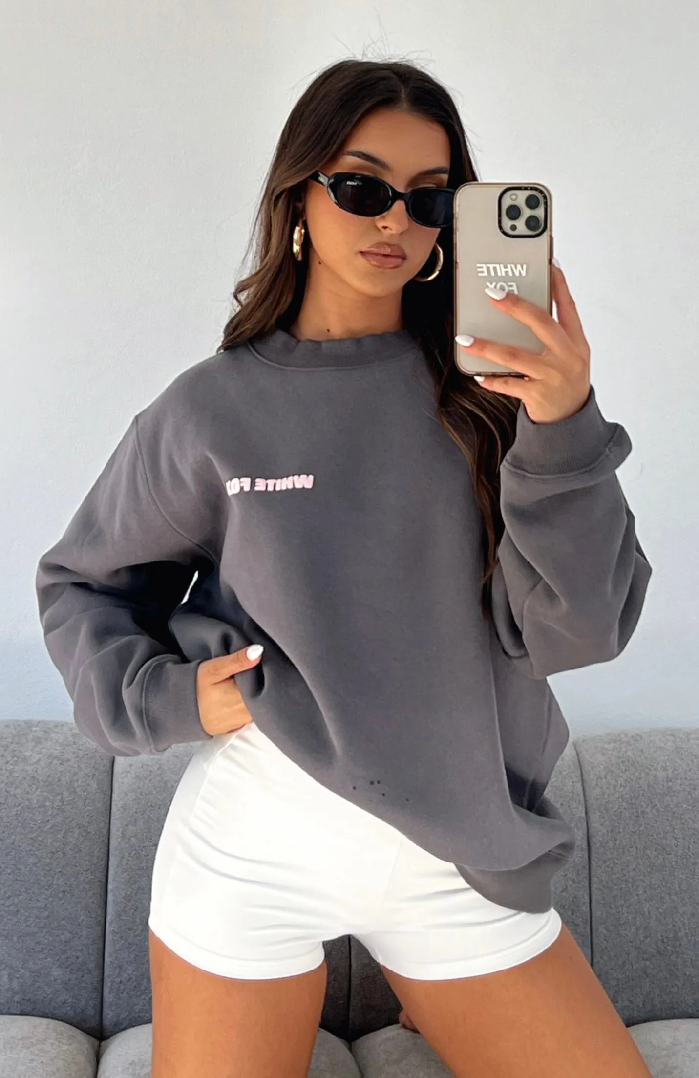 Love Burst Oversized Sweater Volcanic sold by White Fox Boutique product image thumbnail 5