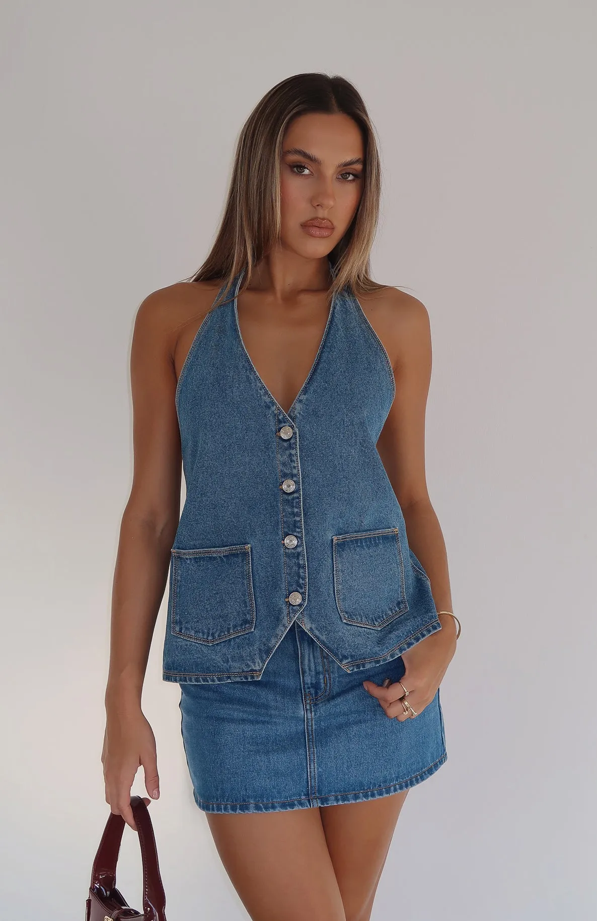 Energy Balance Top Admiral Blue sold by White Fox Boutique product image thumbnail 5