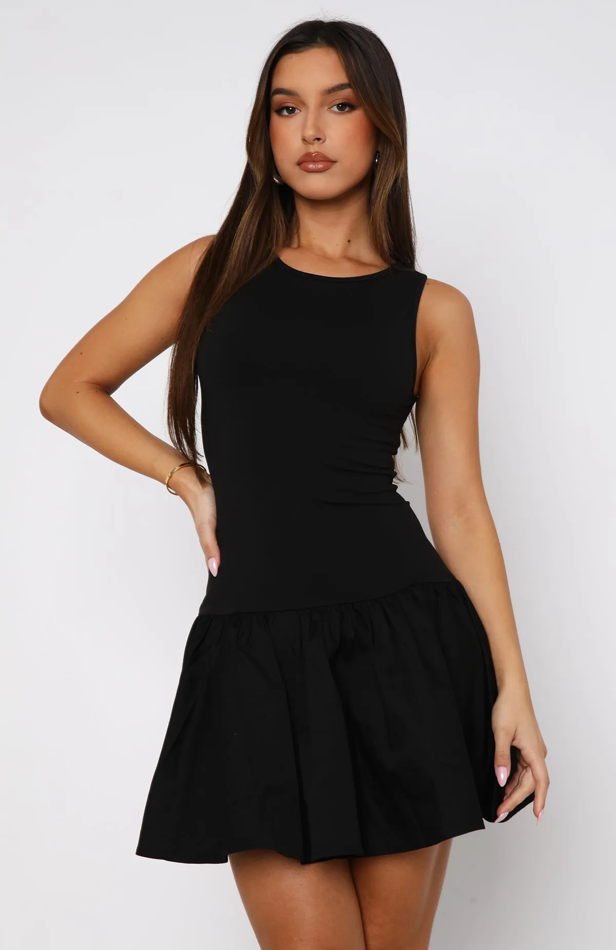 Bring Them To Me Mini Dress Black sold by White Fox Boutique product image thumbnail 2