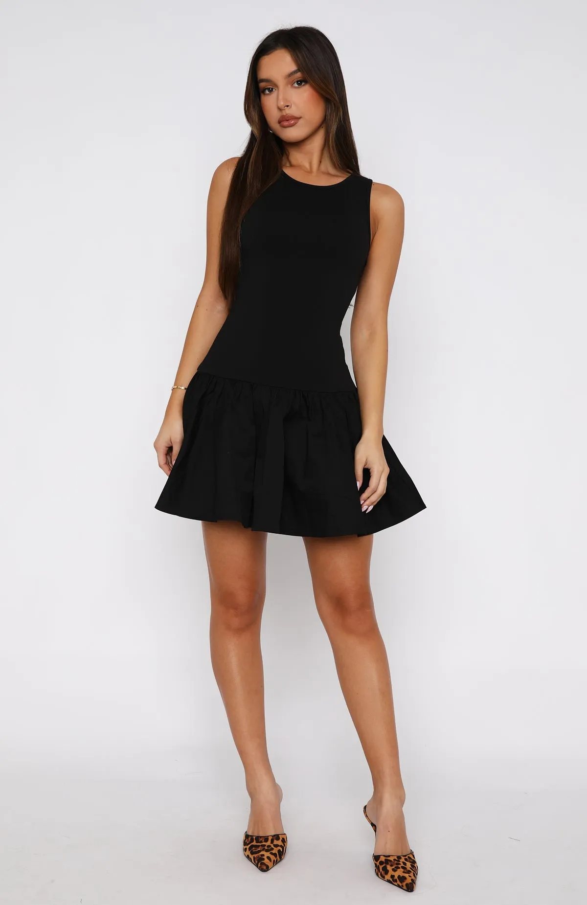 Bring Them To Me Mini Dress Black sold by White Fox Boutique product image thumbnail 5