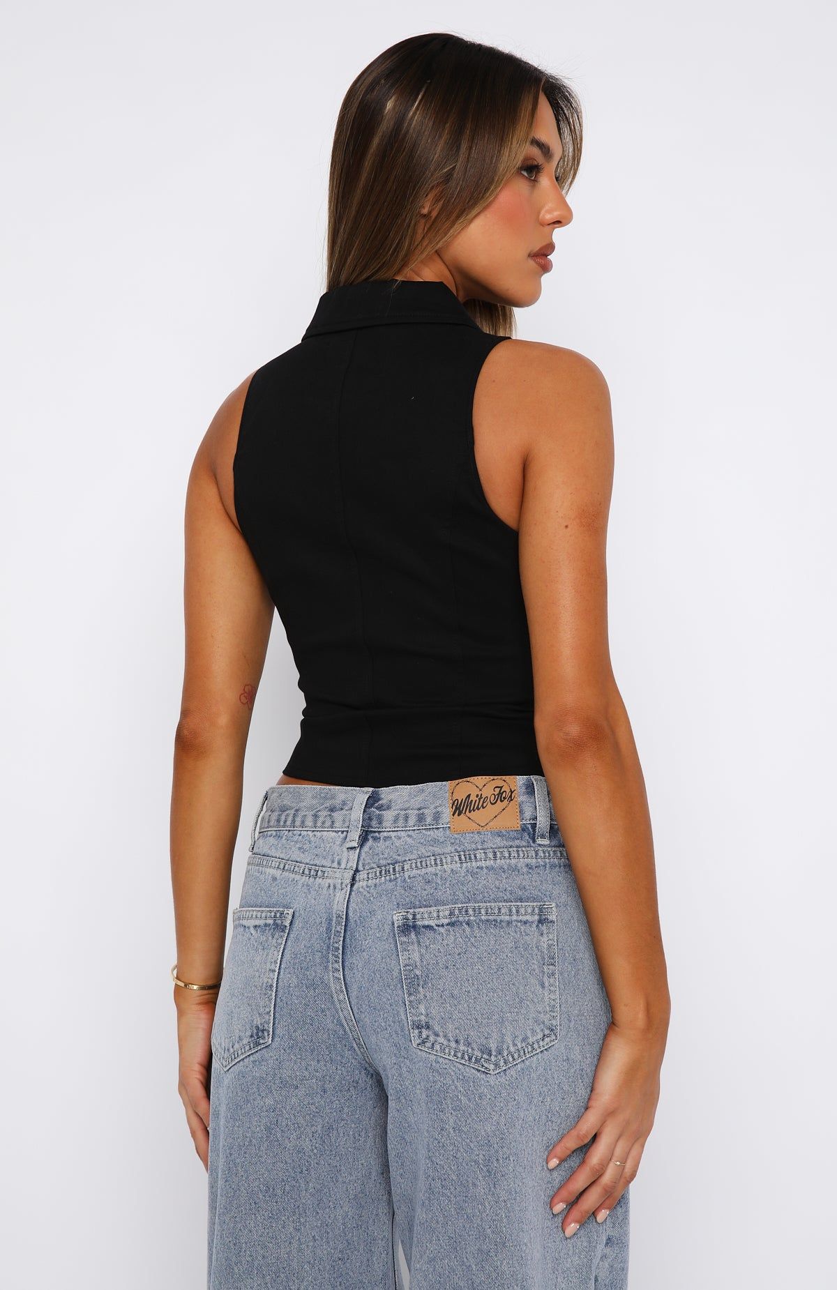 Lonely Thoughts Top Black sold by White Fox Boutique product image thumbnail 4