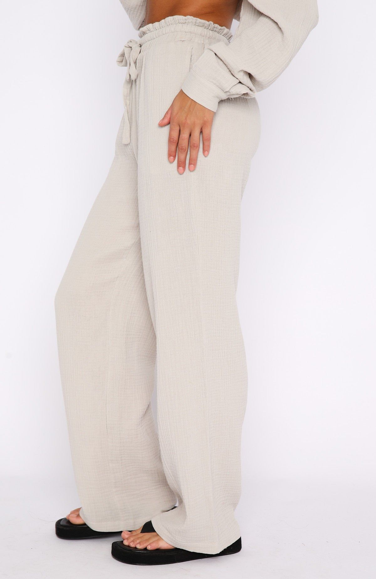 Golden Moment Pants Moon sold by White Fox Boutique product image thumbnail 3