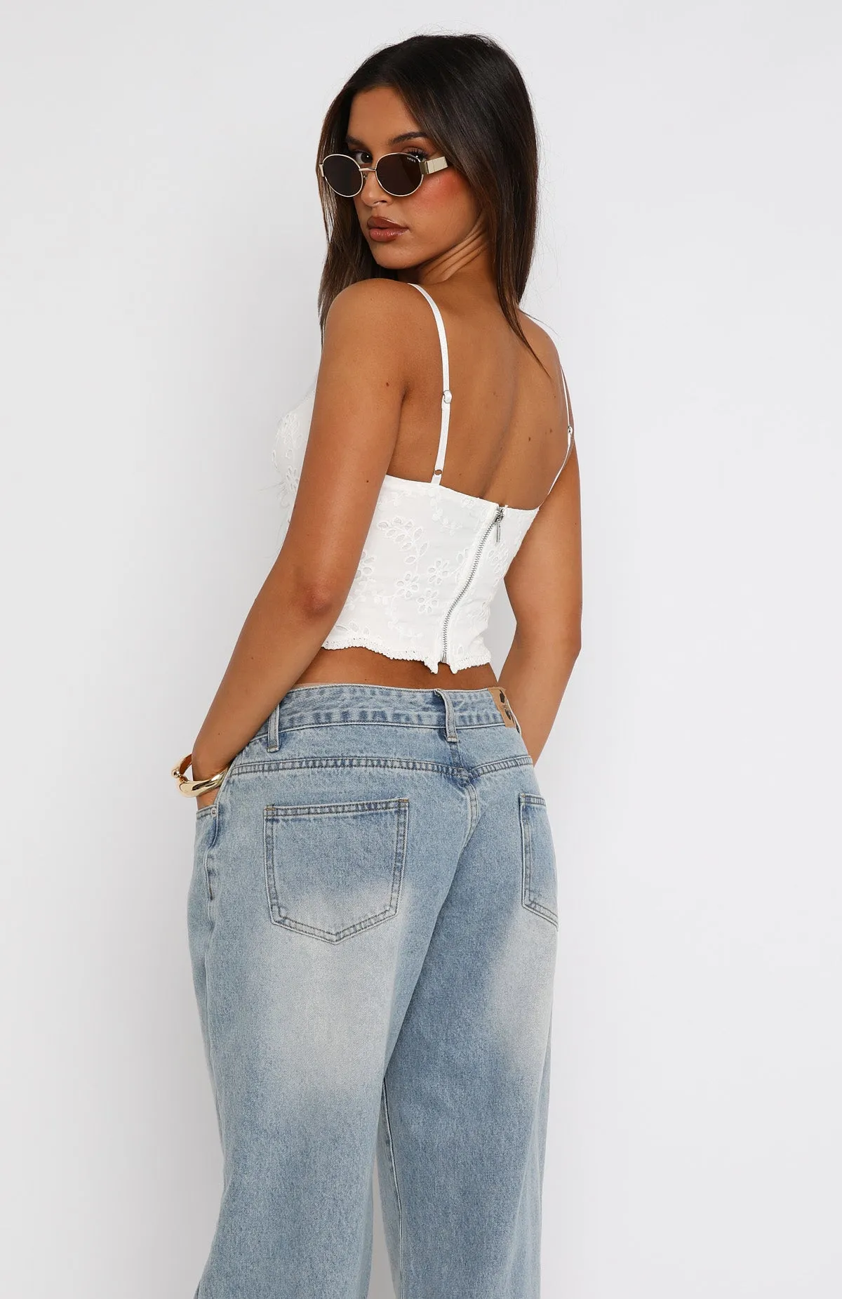 New Chances Bustier White sold by White Fox Boutique product image thumbnail 4