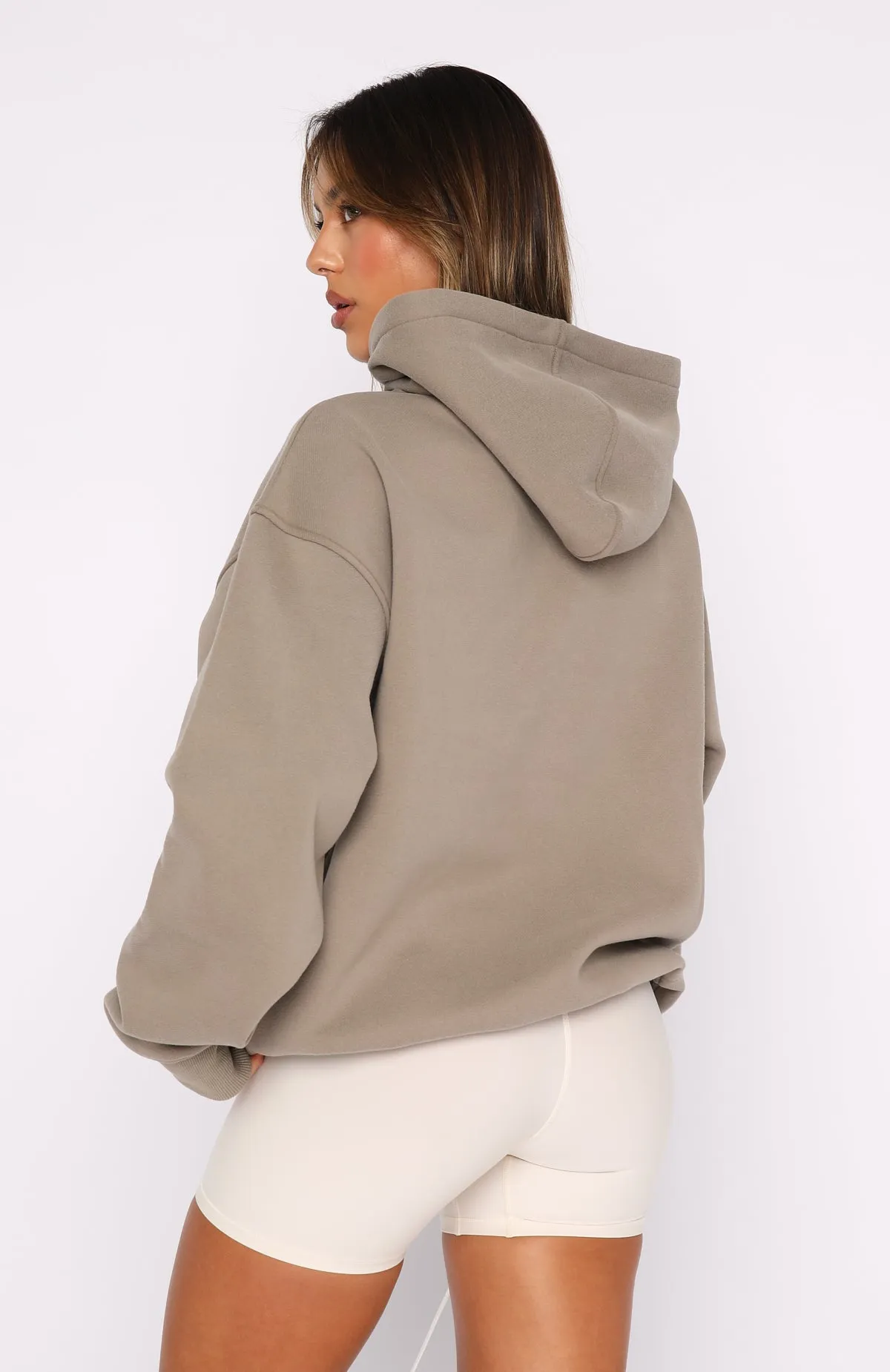 Bring You Around Oversized Hoodie Fawn sold by White Fox Boutique product image thumbnail 4