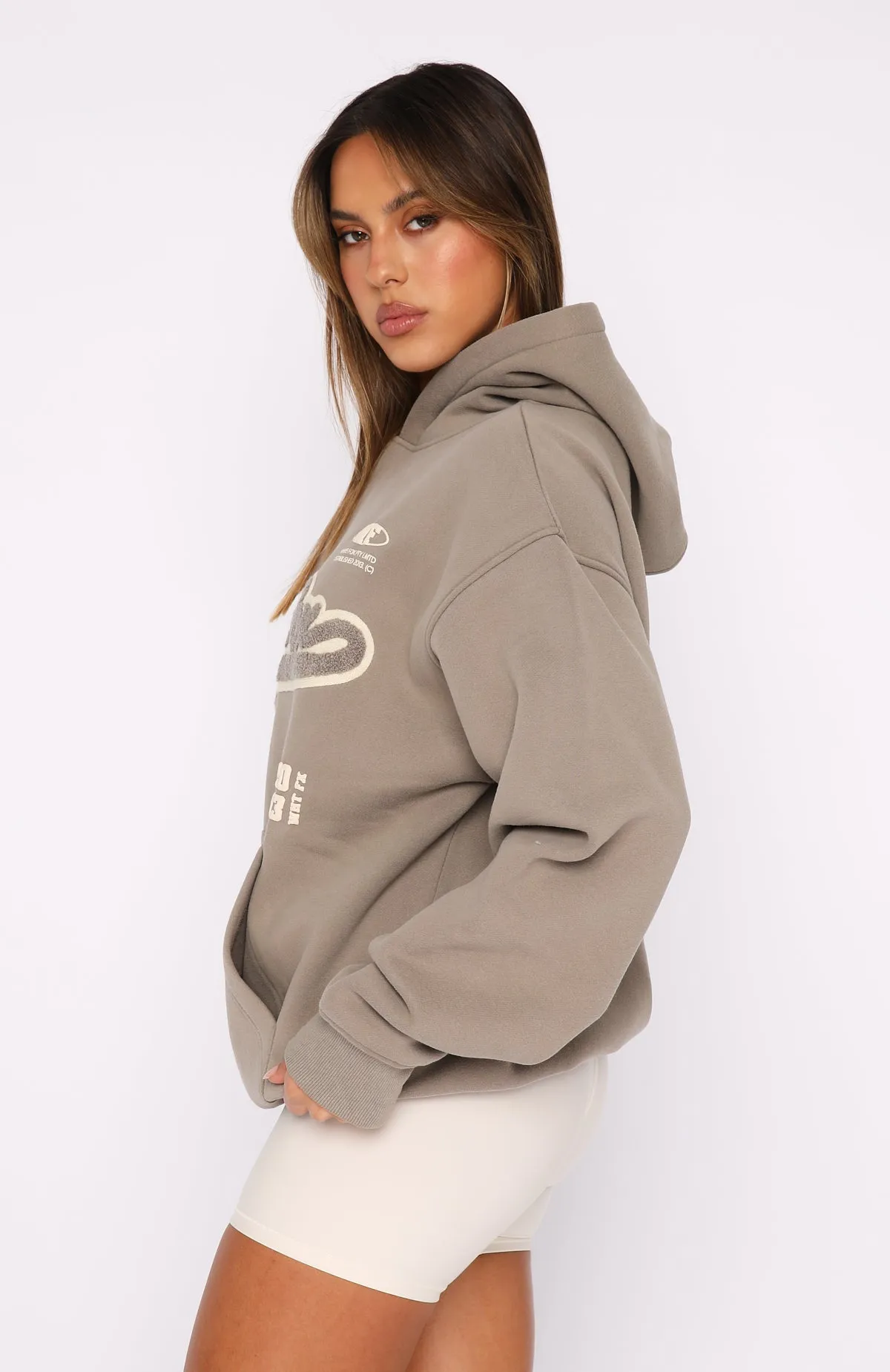 Bring You Around Oversized Hoodie Fawn sold by White Fox Boutique product image thumbnail 3
