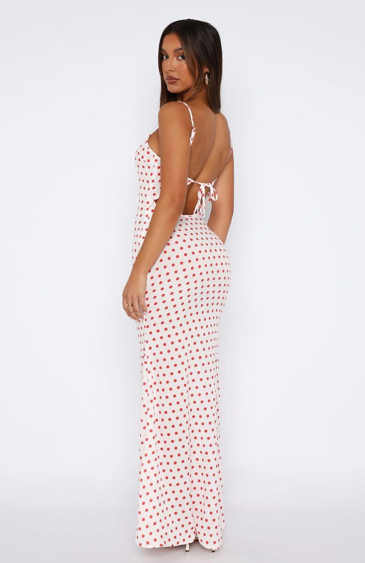 Do No Wrong Maxi Dress White sold by White Fox Boutique product image thumbnail 4