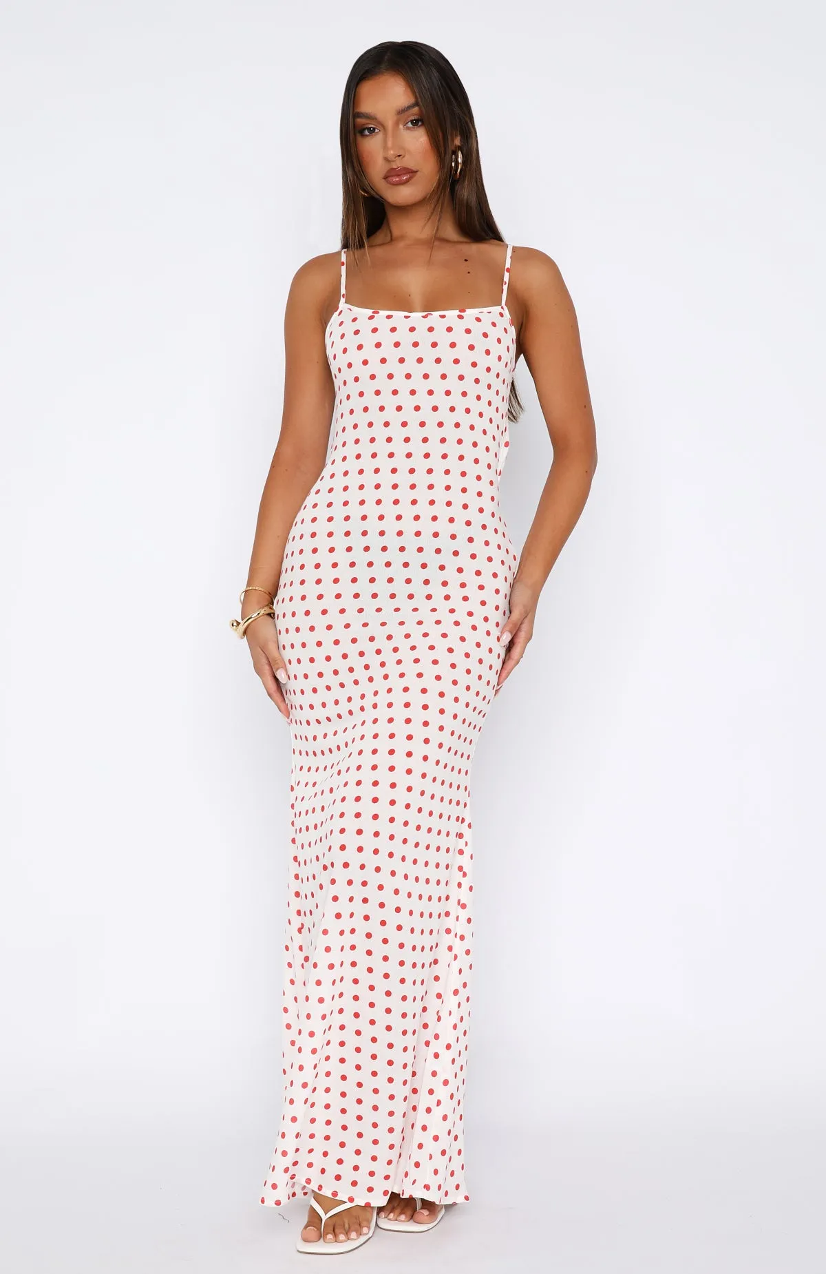 Do No Wrong Maxi Dress White sold by White Fox Boutique product image thumbnail 2