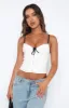 Man Down Bustier White sold by White Fox Boutique