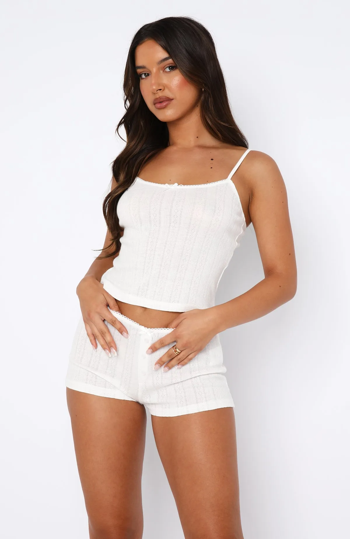 Wake Me Up Pyjama Set White sold by White Fox Boutique product image thumbnail 2