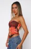 Let It Go Strapless Bustier Garden Romance sold by White Fox Boutique