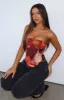 Let It Go Strapless Bustier Garden Romance sold by White Fox Boutique