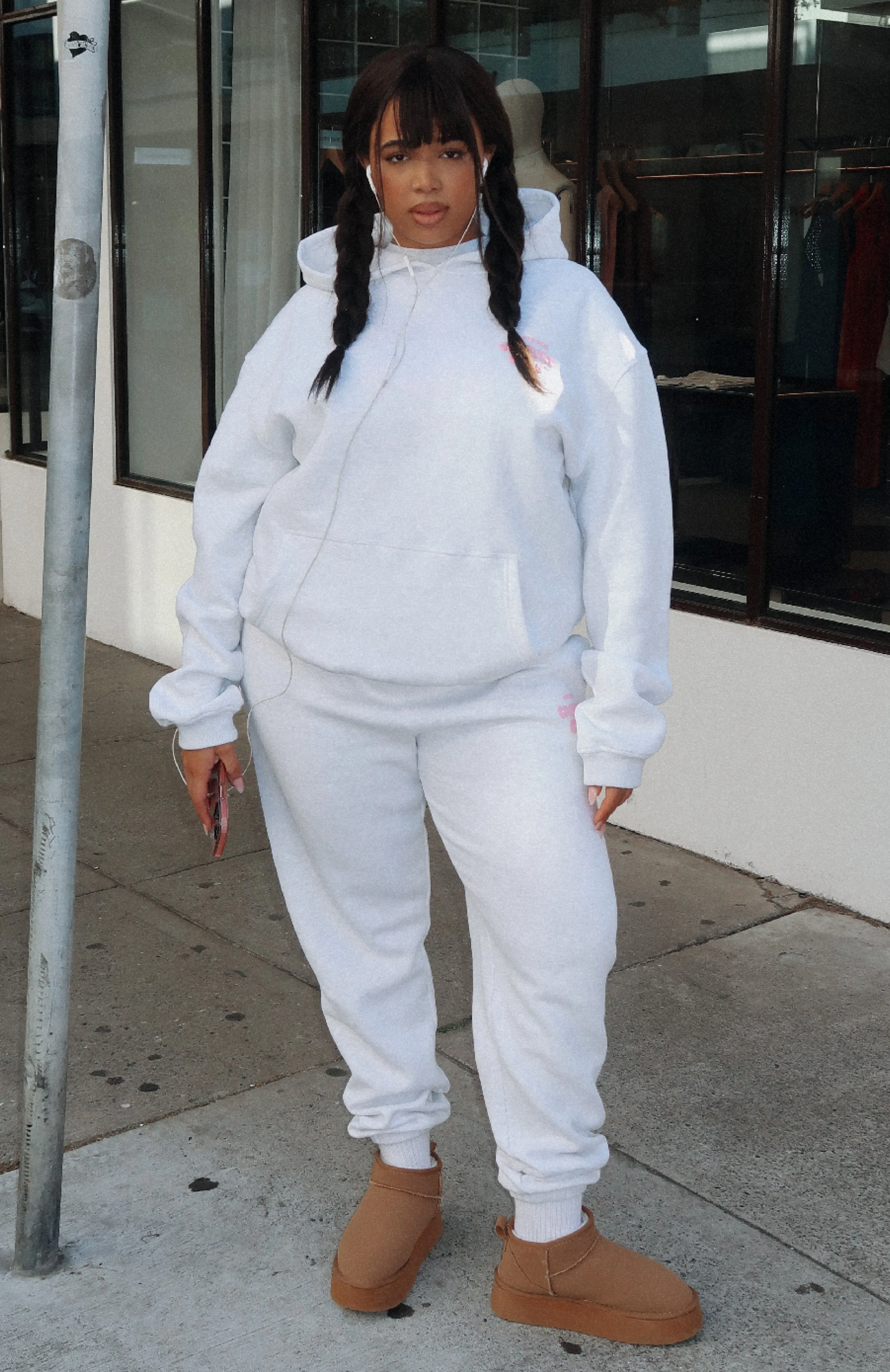 Comfort Club Sweatpants Mist sold by White Fox Boutique product image thumbnail 5