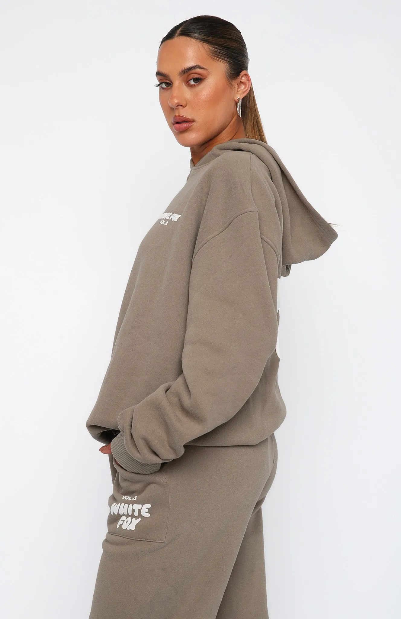 Offstage Hoodie Fawn sold by White Fox Boutique product image thumbnail 3