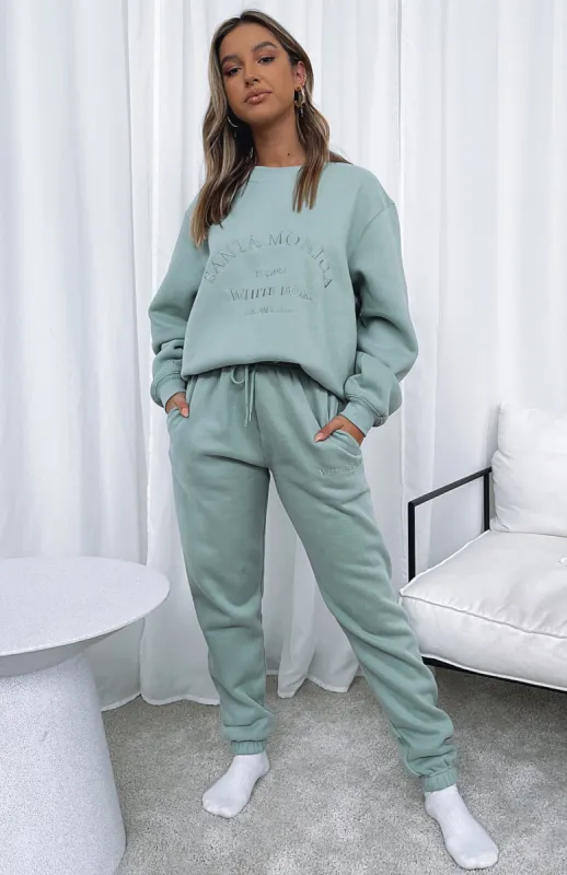 Make You Mine Sweatpants Sage sold by White Fox Boutique