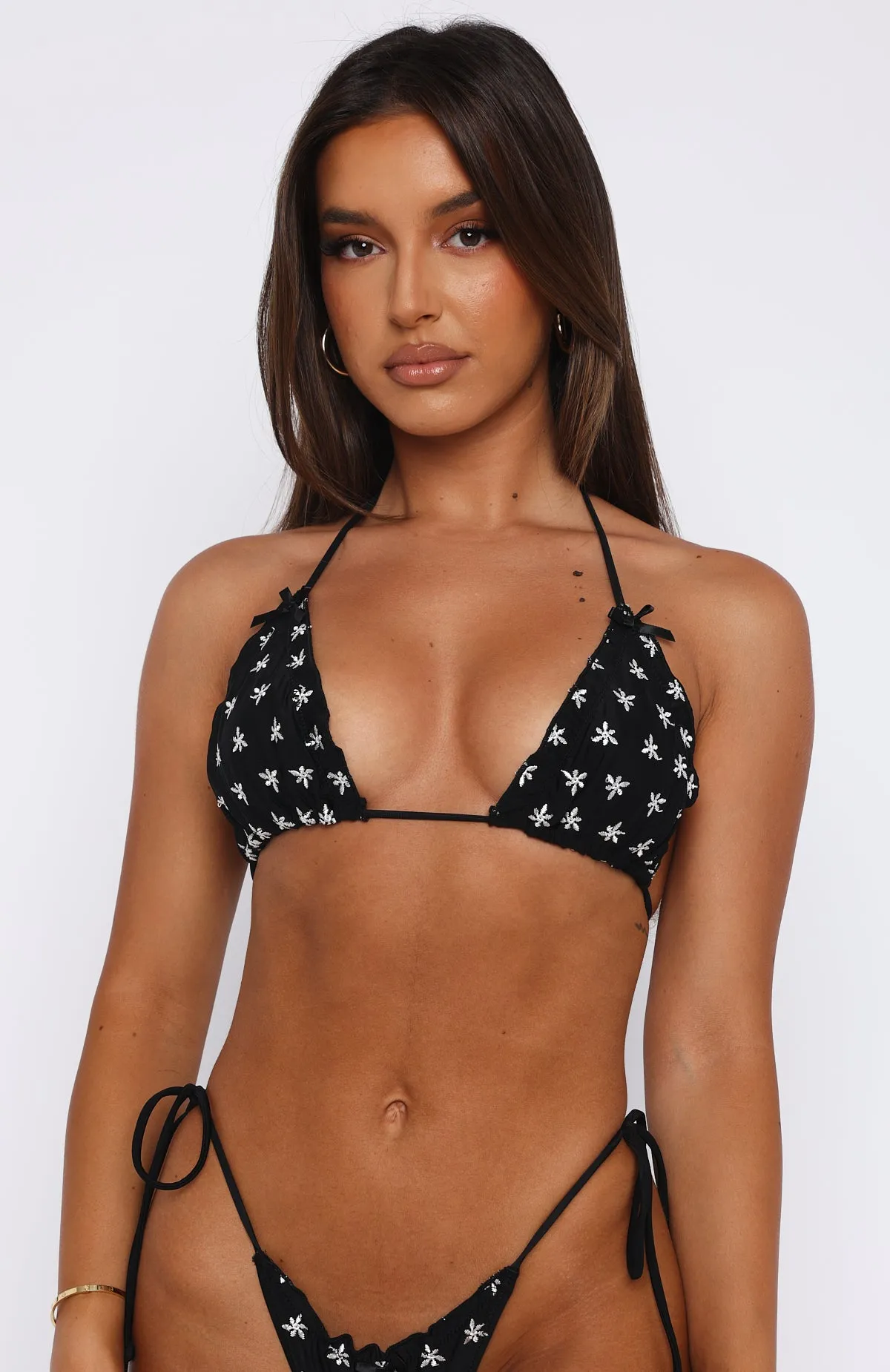 Ocean Goddess Bikini Top Black sold by White Fox Boutique product image thumbnail 2
