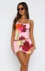 Coming Back Mini Skirt Blushing Blossom sold by White Fox Boutique