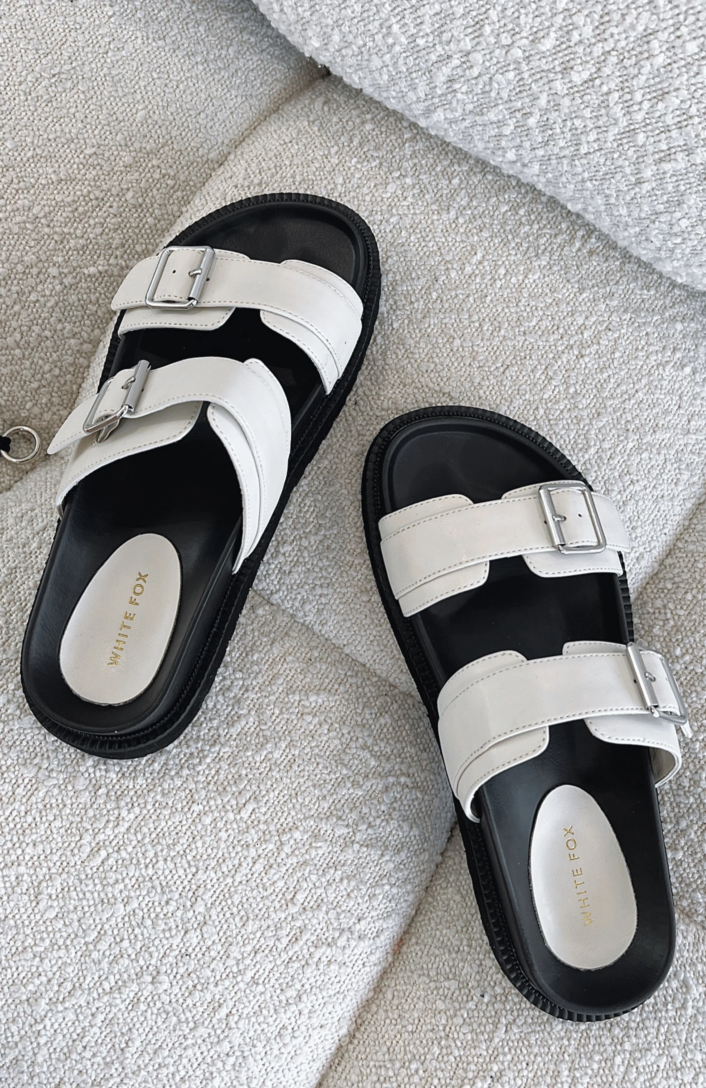 Mila Slides Bone sold by White Fox Boutique product image thumbnail 4