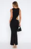 Forever And Always Maxi Dress Black sold by White Fox Boutique