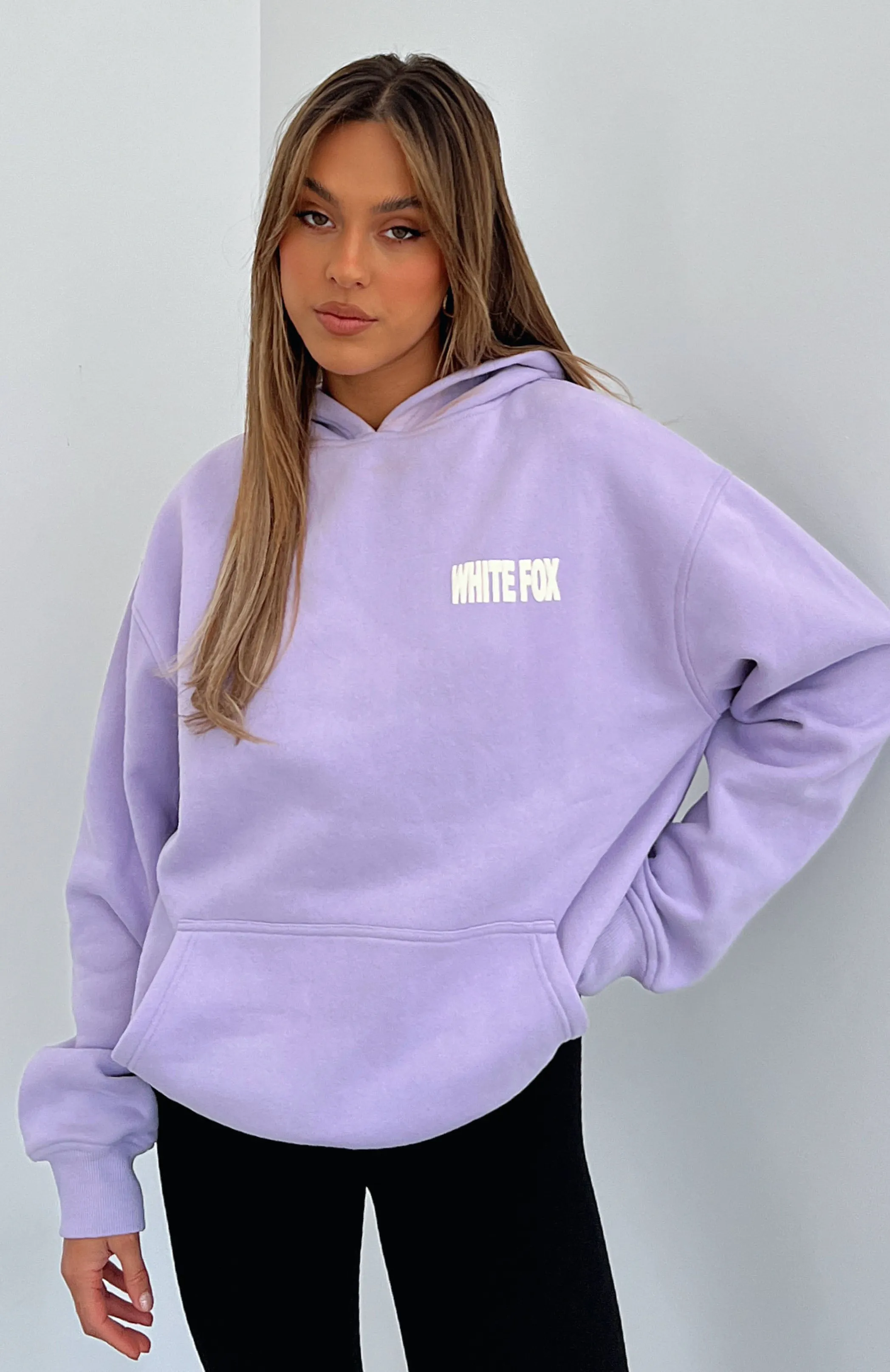 Major Moves Oversized Hoodie Lilac sold by White Fox Boutique product image thumbnail 5