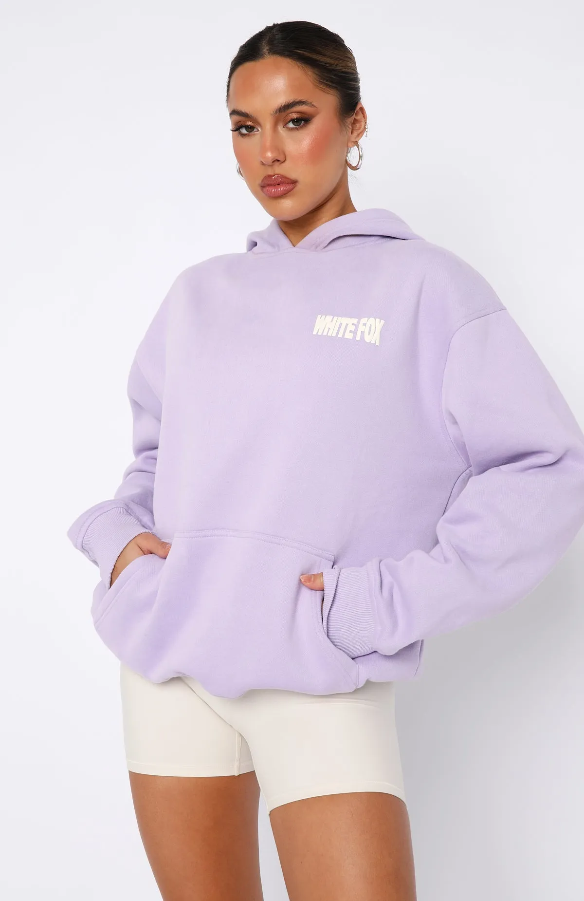 Major Moves Oversized Hoodie Lilac sold by White Fox Boutique product image thumbnail 2