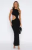 Forever And Always Maxi Dress Black sold by White Fox Boutique
