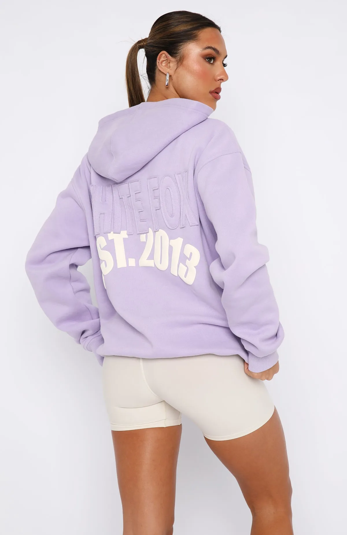 Major Moves Oversized Hoodie Lilac sold by White Fox Boutique product image thumbnail 4