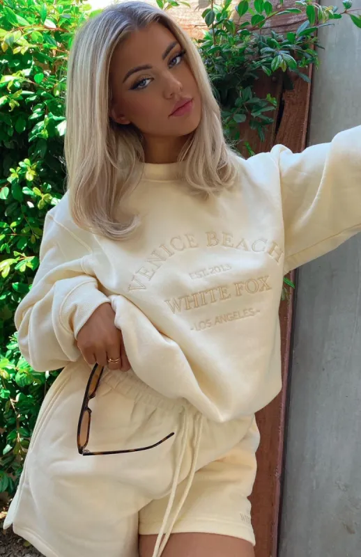 Best Of Both Oversized Sweater Butter sold by White Fox Boutique