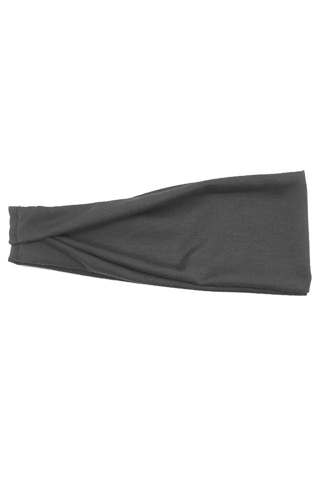 Imogen Headband Charcoal sold by White Fox Boutique product image thumbnail 2