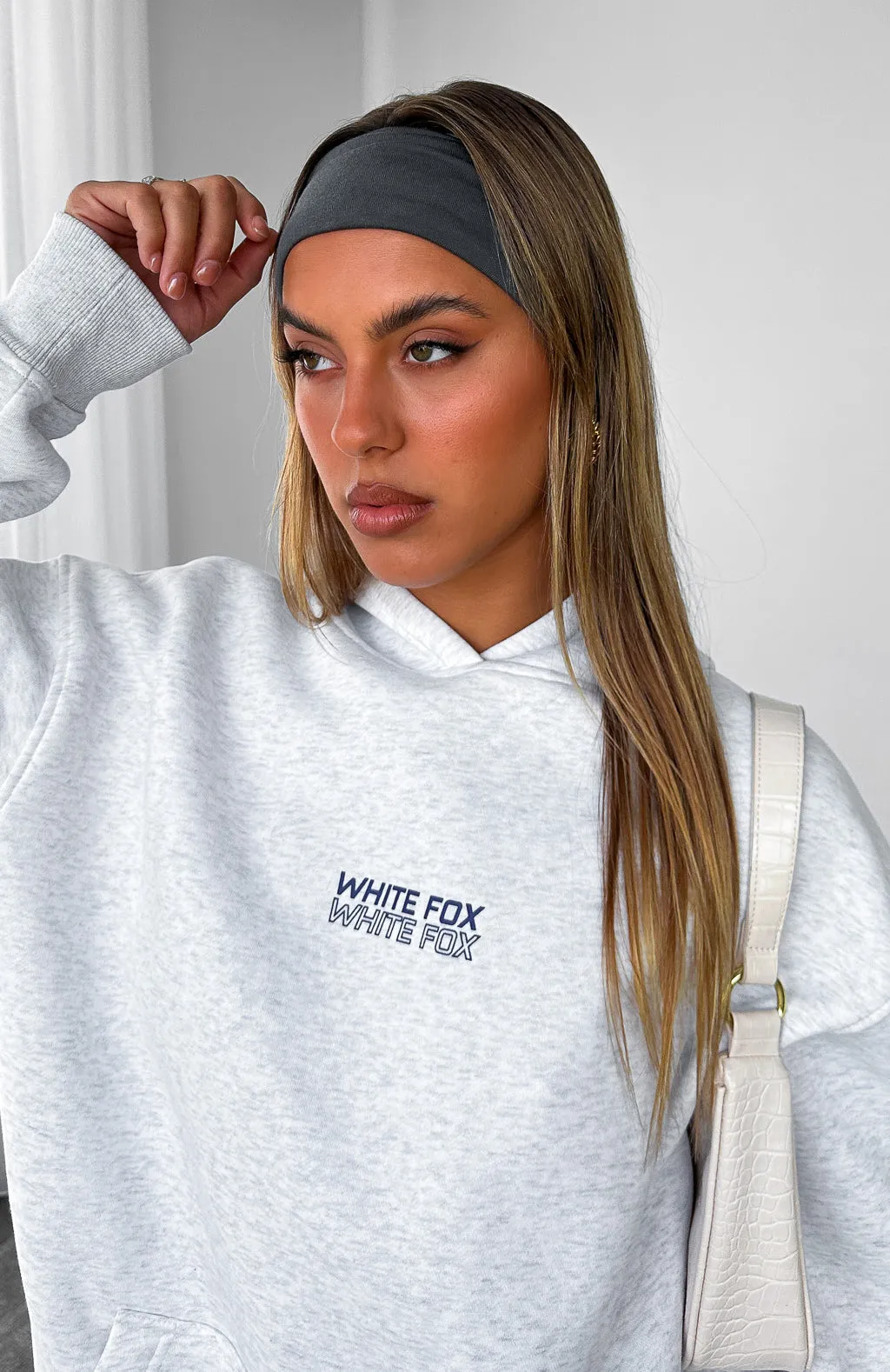 Imogen Headband Charcoal sold by White Fox Boutique product image thumbnail 3